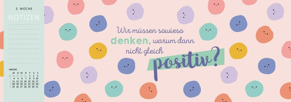Tischkalender Heute ist mein Lieblingstag! 2027 – Ansicht