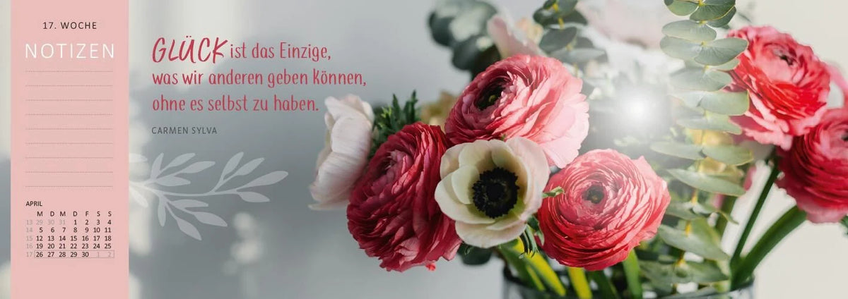 Tischkalender Lebensweisheiten 2027 – Ansicht
