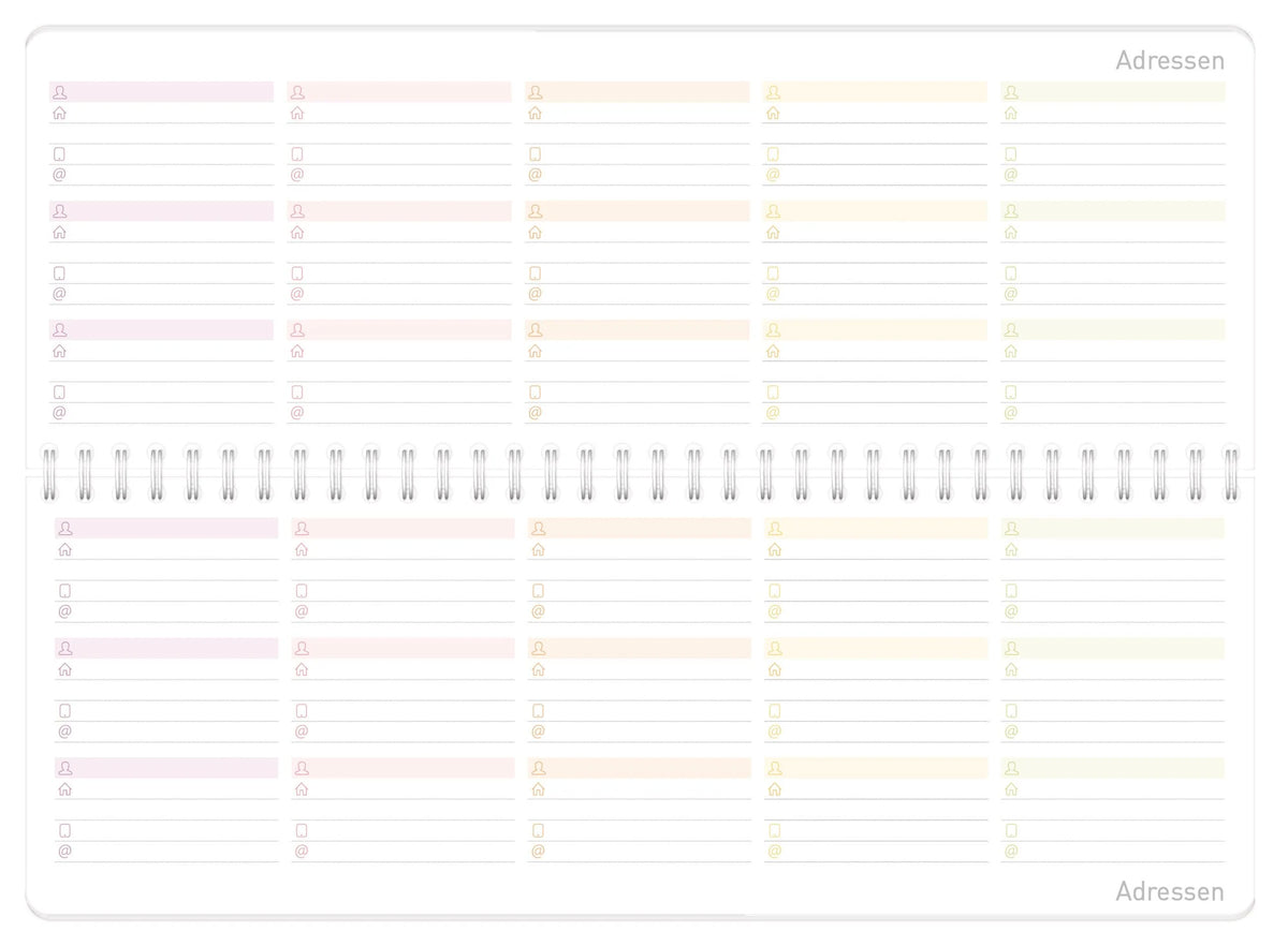 Tischkalender Schuljahr 26/27 – Ansicht