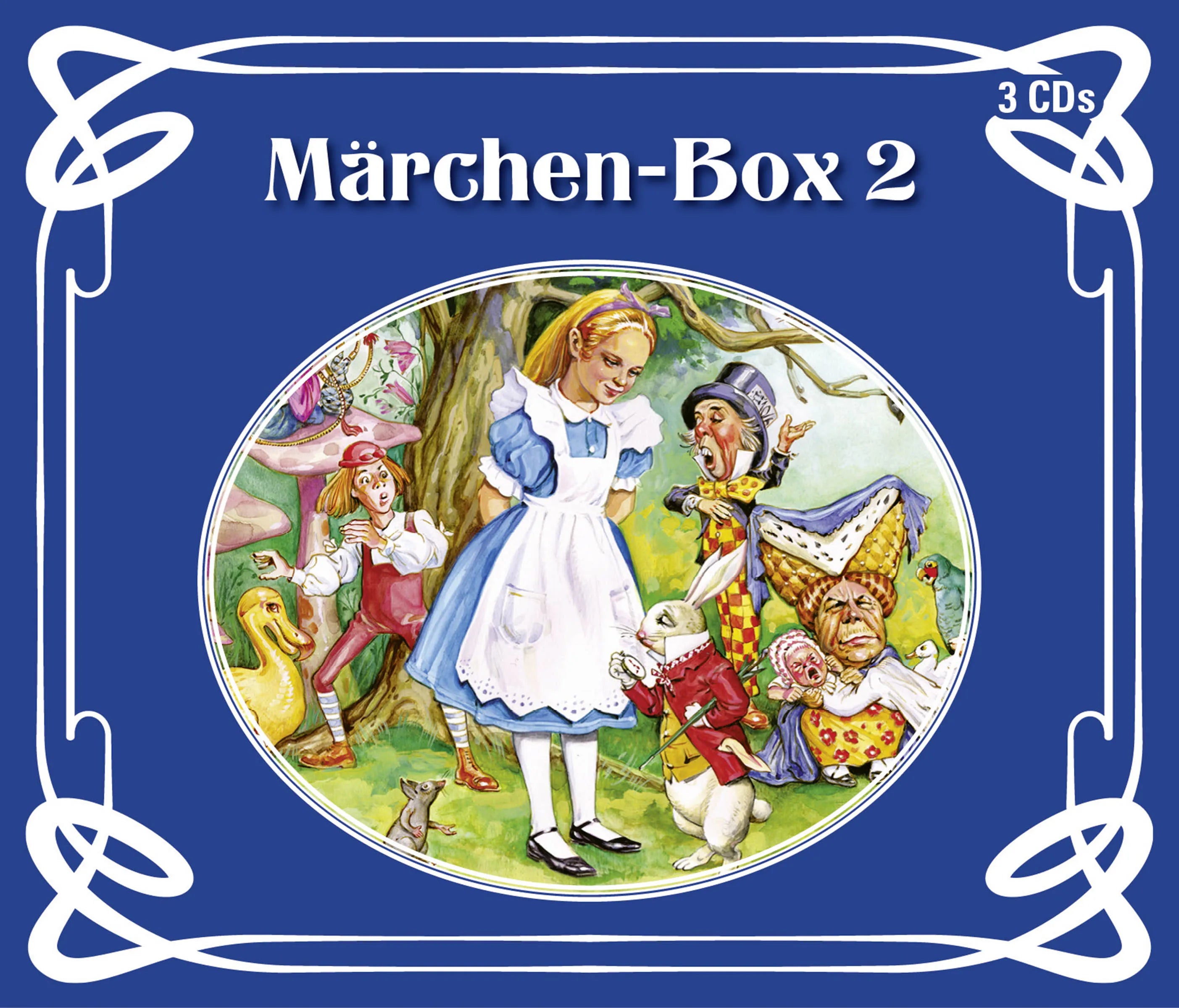 Buchcover von 'Titania Special: Märchenbox 2' - Hörbuch (CD) von Lewis Carroll