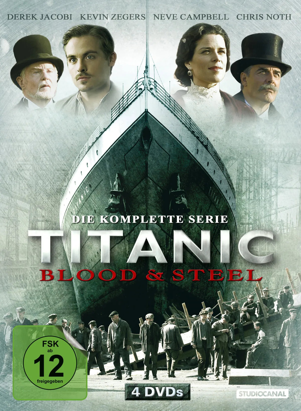 Titanic - Blood & Steel - Kompl. Serie  [4 DVDs] - DVD