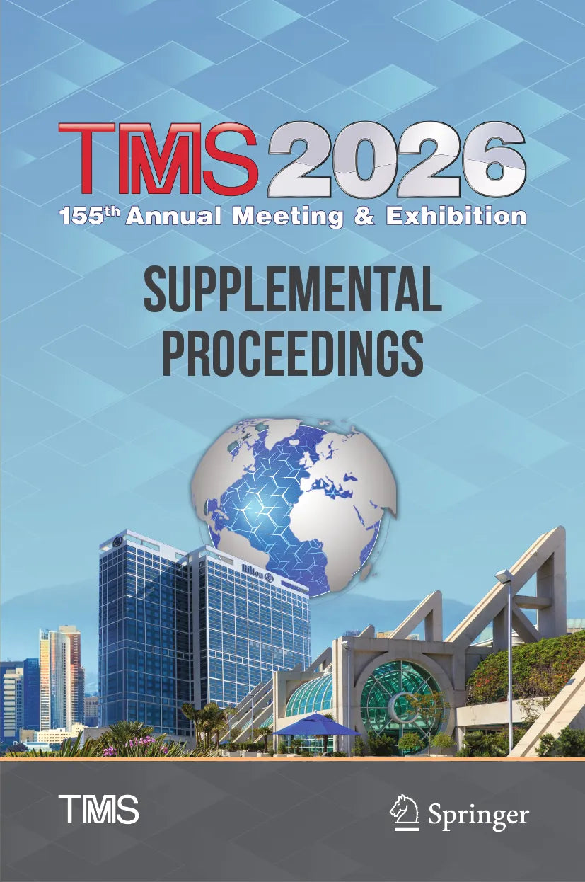 Cover: TMS 2026 155th Annual Meeting & Exhibition Supplemental Proceedings (E-Book)
