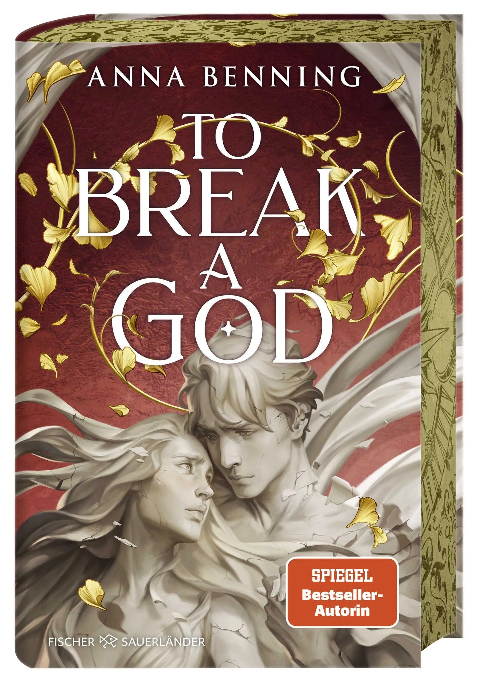 Buchcover von 'To Break a God' - Gebundene Ausgabe von Anna Benning