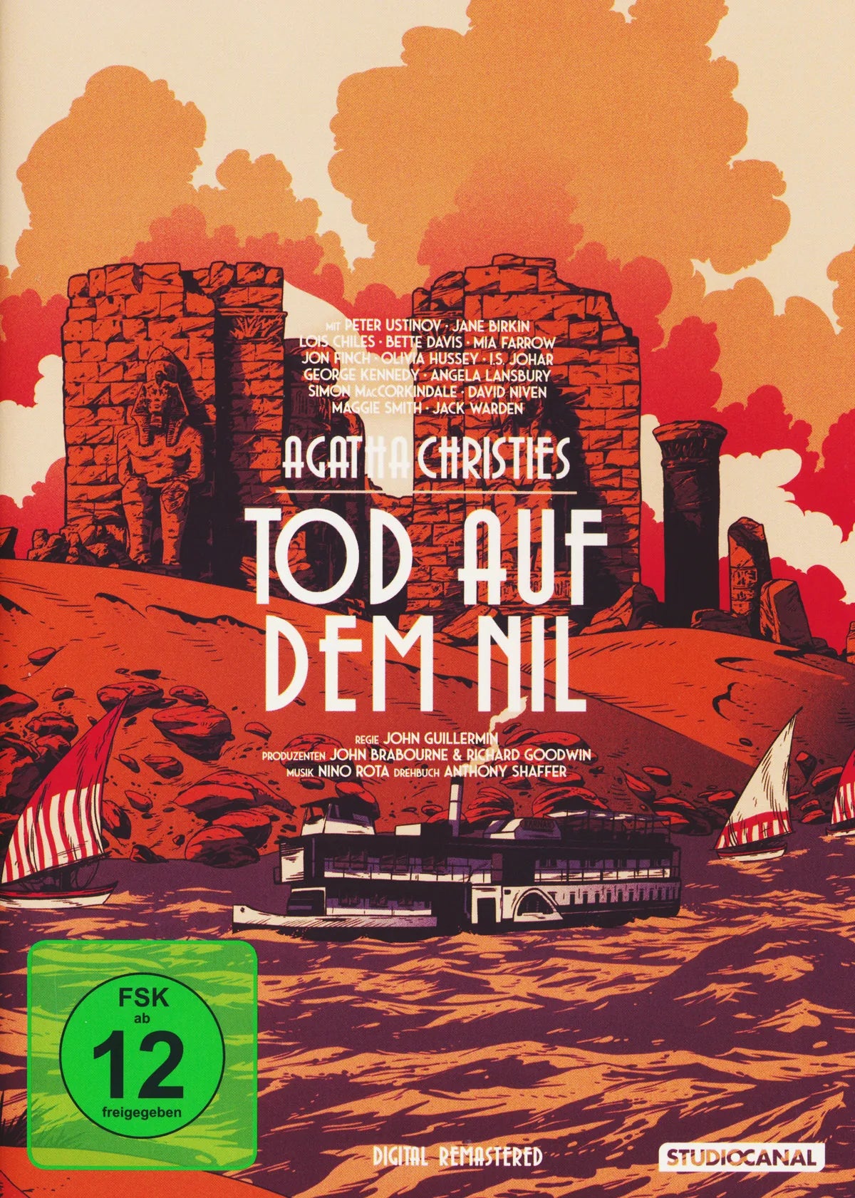 Tod auf dem Nil - Agatha Christie - Digital Rem. - DVD