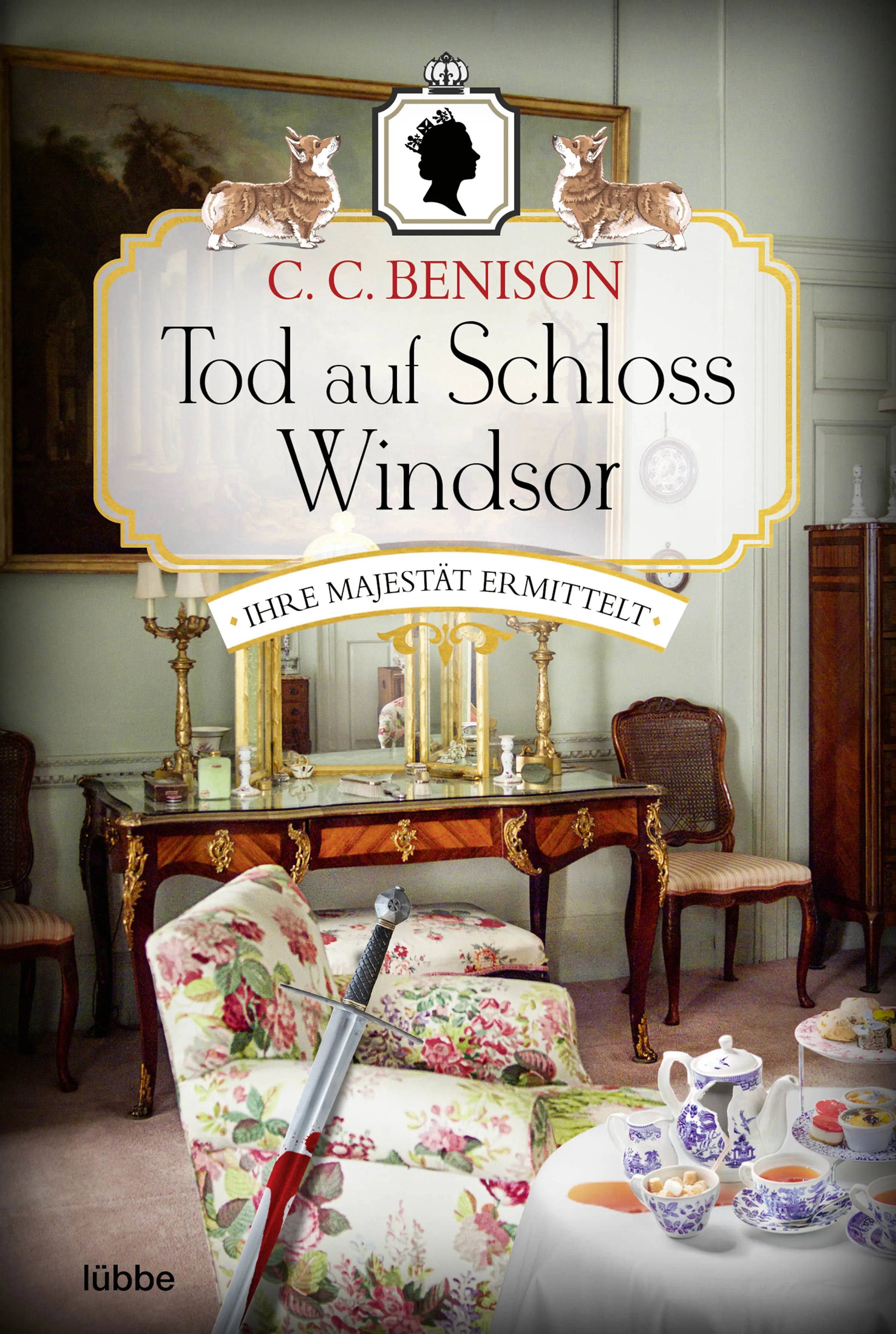 Buchcover von 'Tod auf Schloss Windsor' - Taschenbuch von C. C. Benison