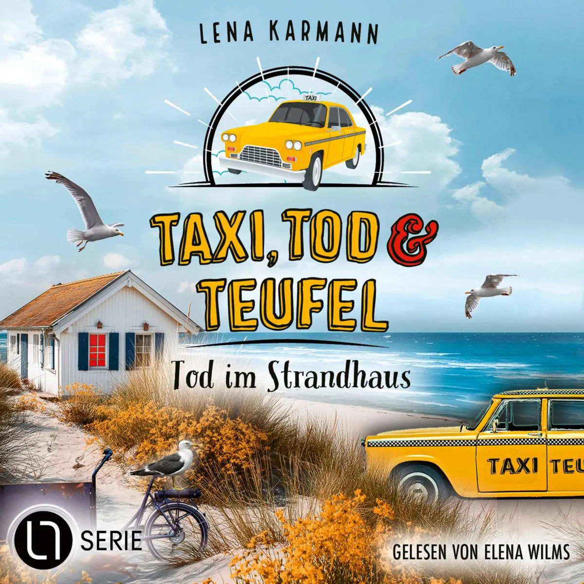 Cover: Tod im Strandhaus (Hörbuch Download) von Lena Karmann