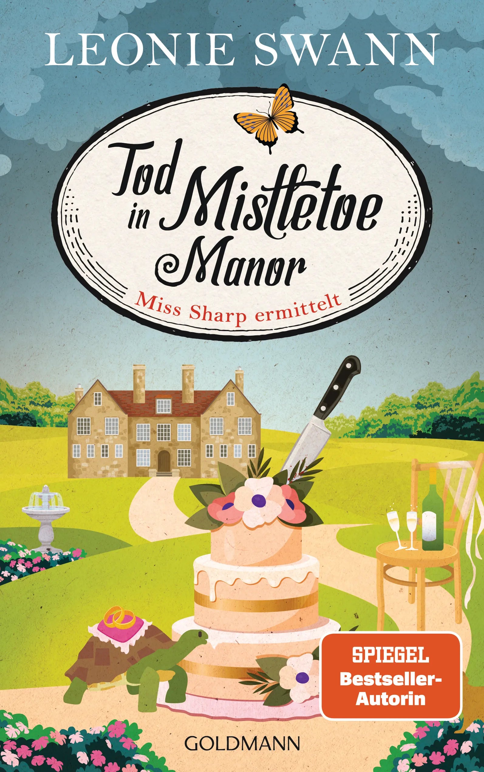 Cover: Tod in Mistletoe Manor (E-Book) von Leonie Swann