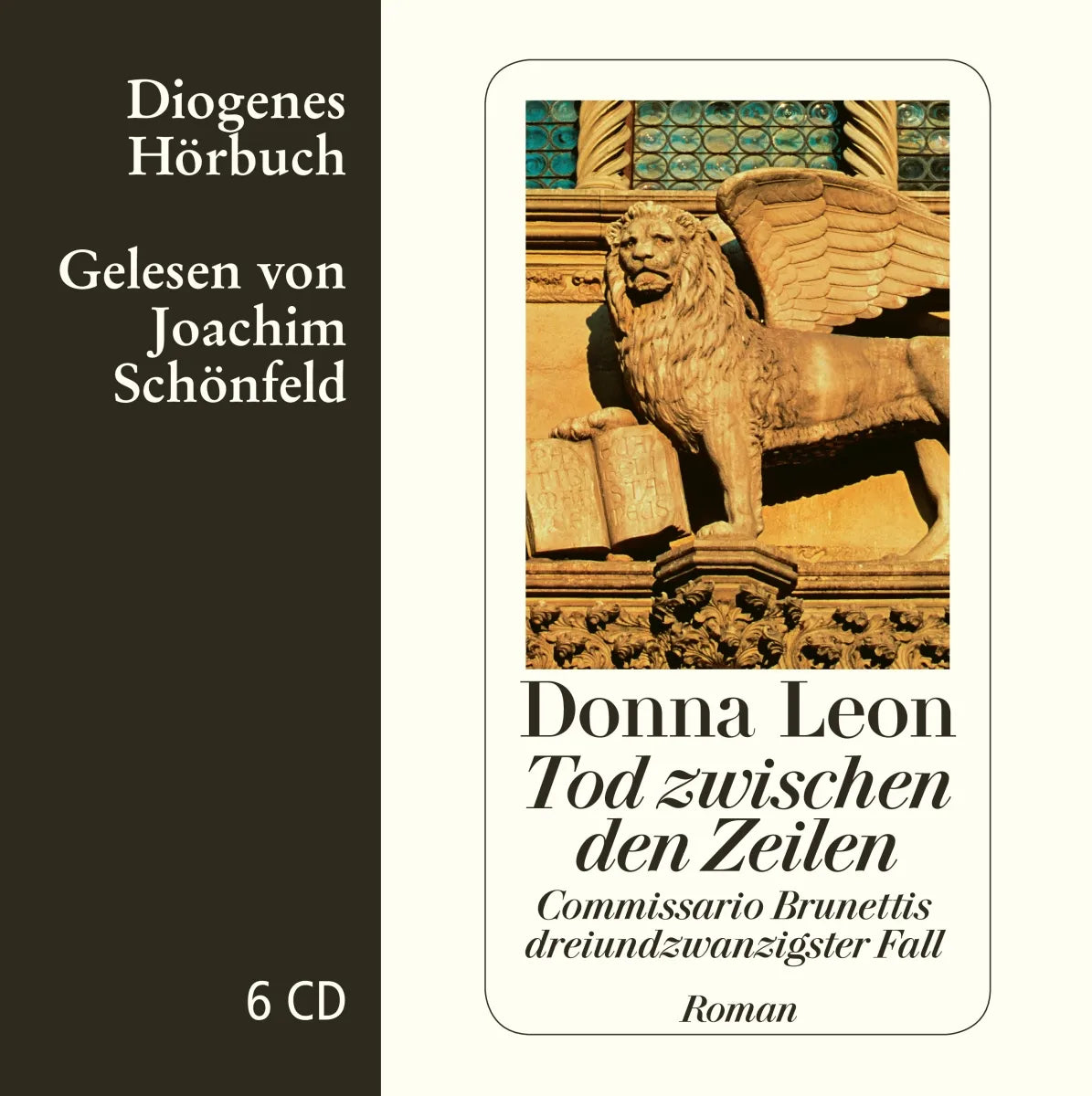 Buchcover von 'Tod zwischen den Zeilen' - Hörbuch (CD) von Donna Leon