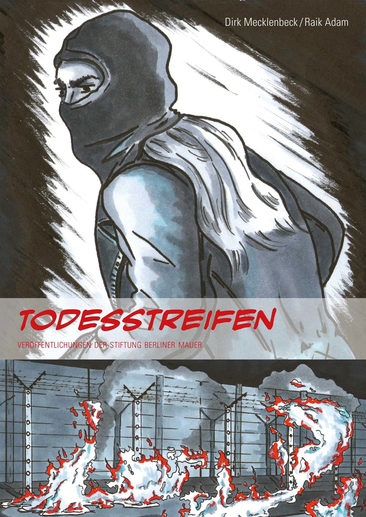 Buchcover von 'Todesstreifen' - Paperback von Dirk Mecklenbeck