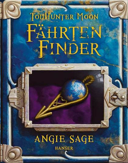 Buchcover von 'TodHunter Moon - FährtenFinder' - Gebundene Ausgabe von Angie Sage