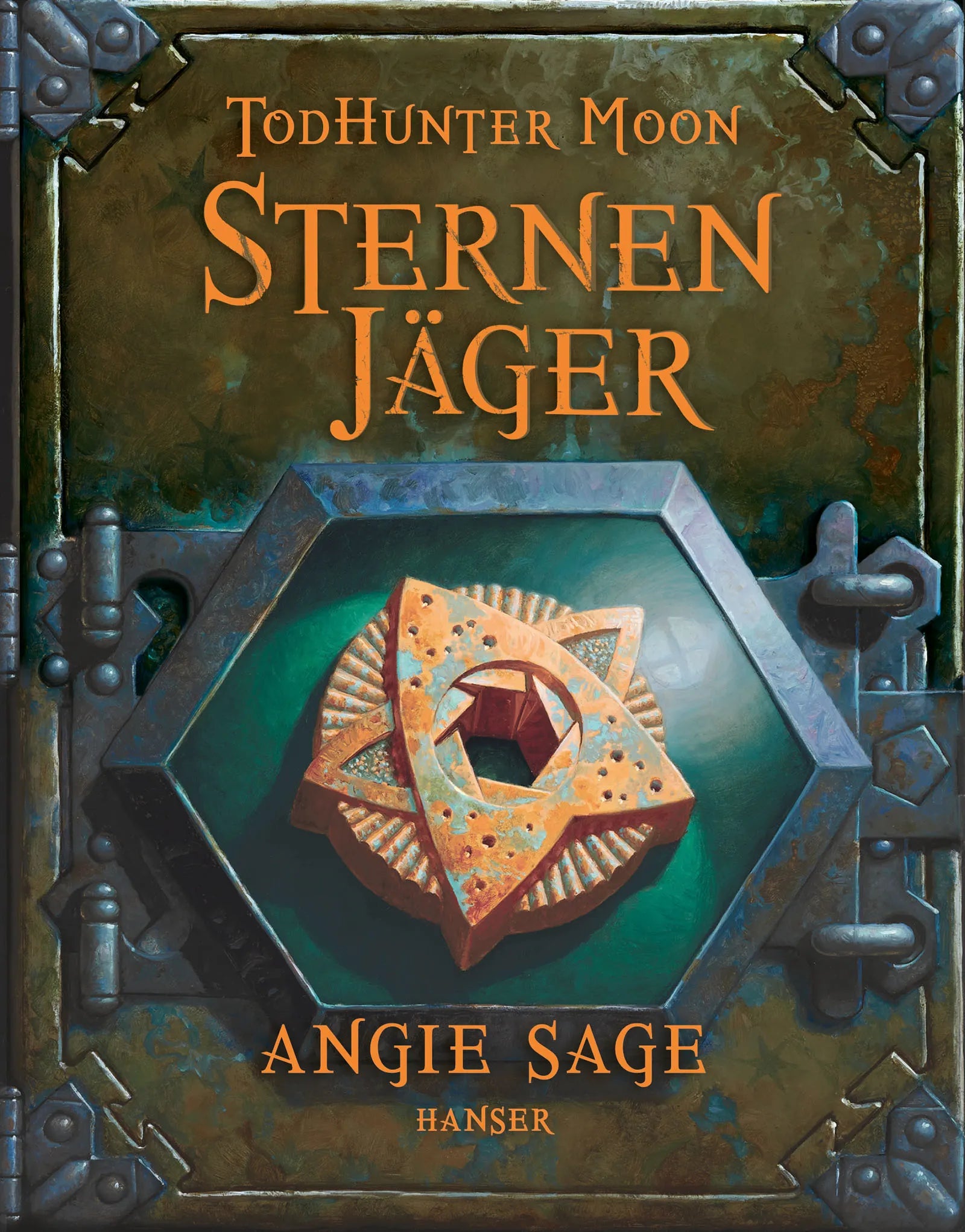 Buchcover von 'TodHunter Moon - SternenJäger' - Gebundene Ausgabe von Angie Sage
