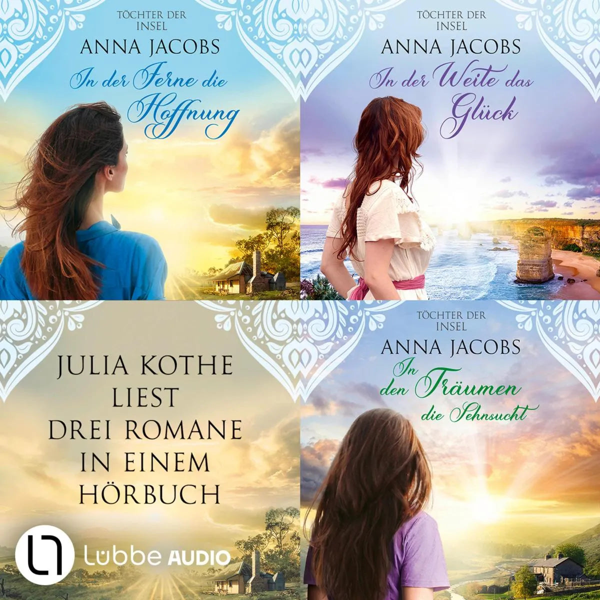 Cover: Töchter der Insel - Sammelband (Hörbuch Download) von Anna Jacobs