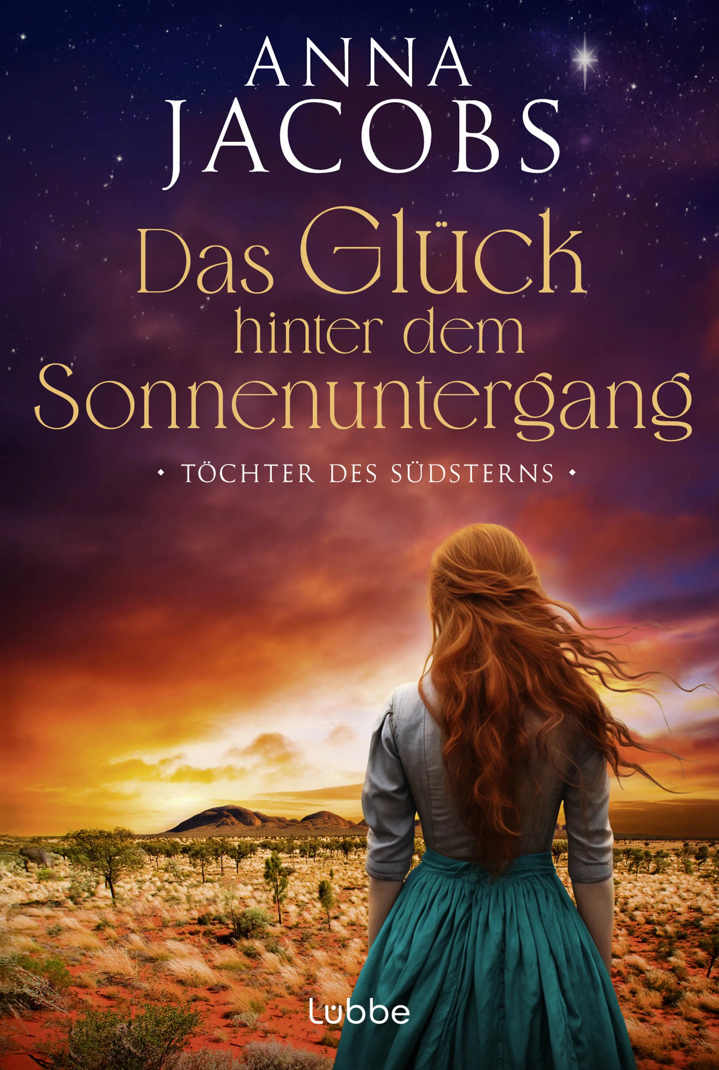 Buchcover von 'Töchter des Südsterns - Das Glück hinter dem Sonnenuntergang' - Taschenbuch von Anna Jacobs