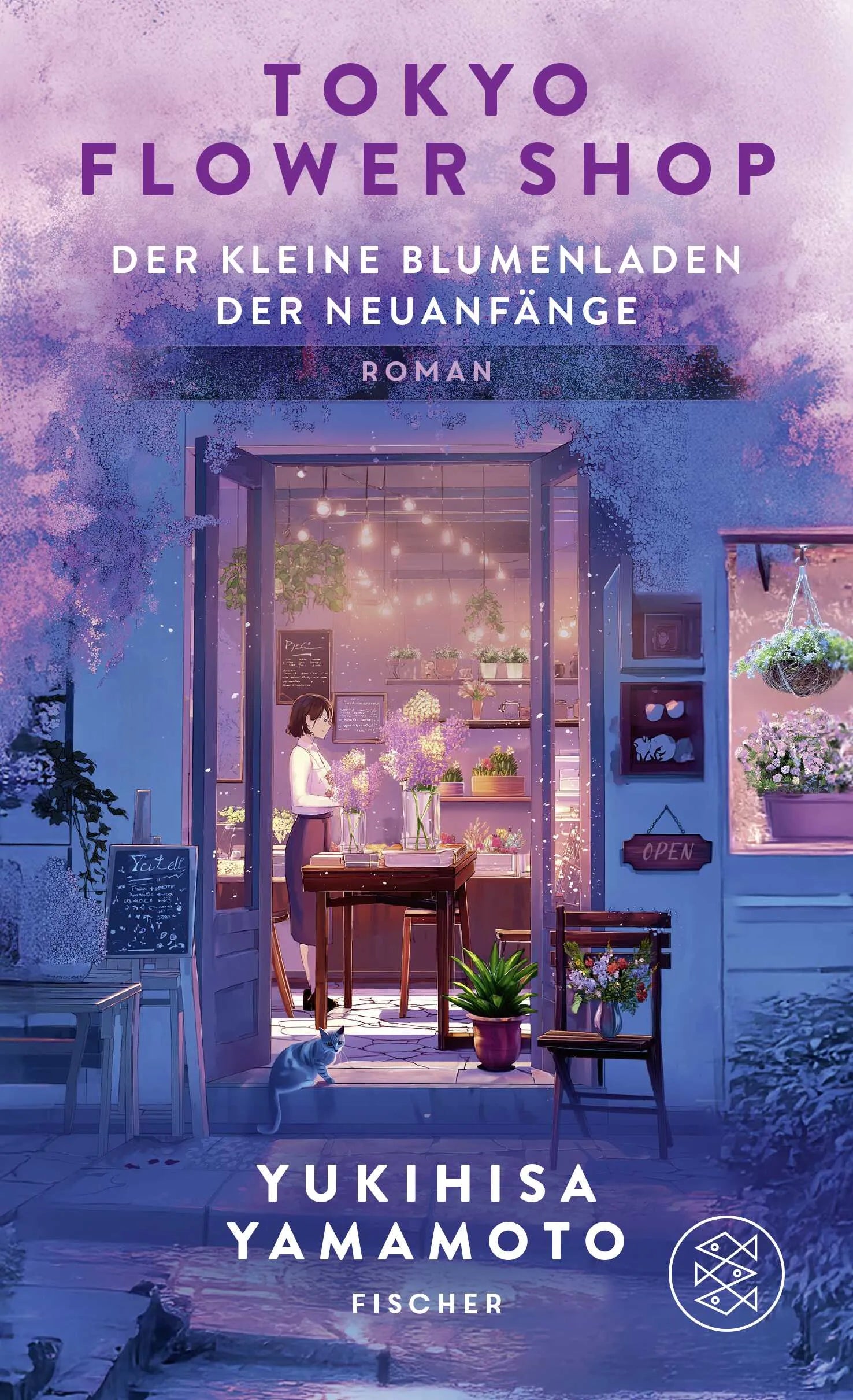Buchcover von 'Tokyo Flower Shop – Der kleine Blumenladen der Neuanfänge' - Gebundene Ausgabe von Yukihisa Yamamoto