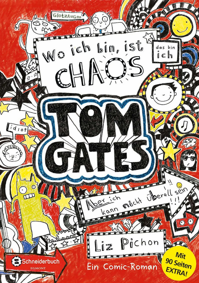 Buchcover von 'Tom Gates, Band 01' - Gebundene Ausgabe von Liz Pichon