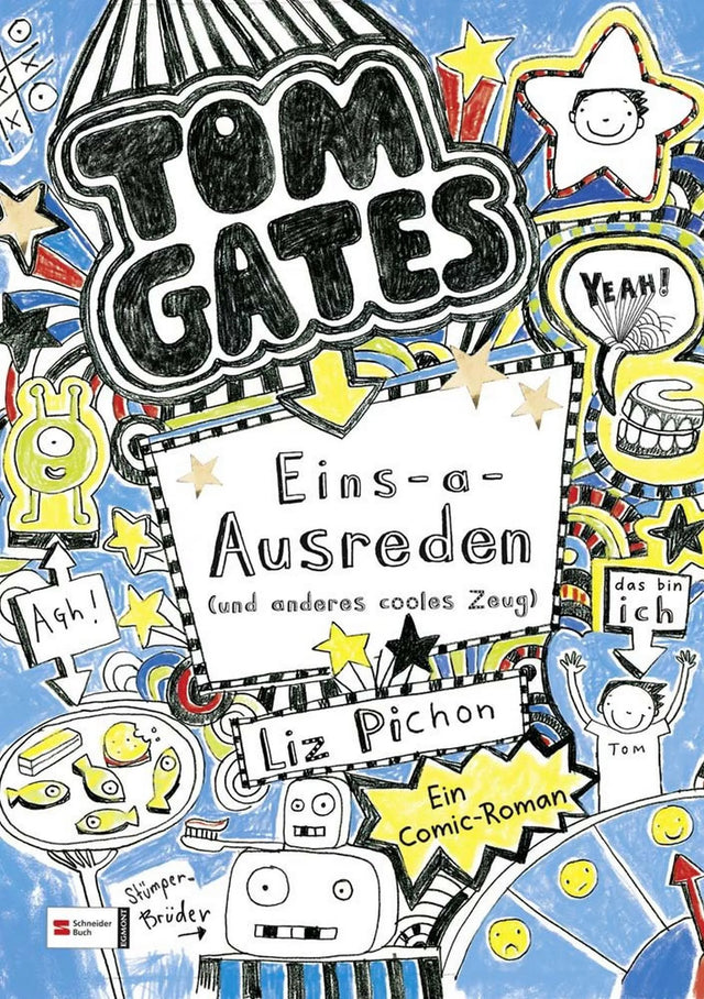 Buchcover von 'Tom Gates, Band 02' - Gebundene Ausgabe von Liz Pichon