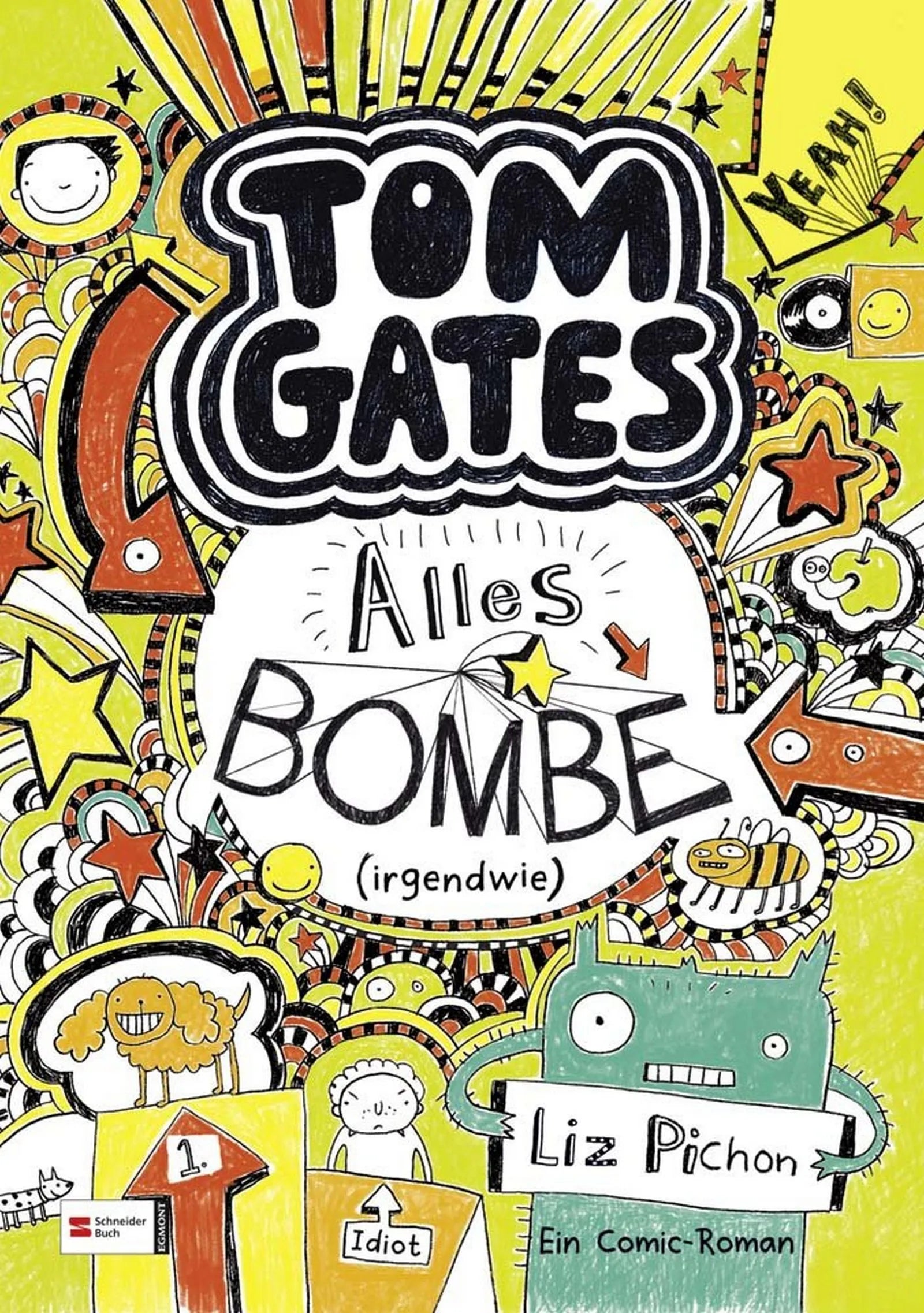 Buchcover von 'Tom Gates, Band 03' - Gebundene Ausgabe von Liz Pichon