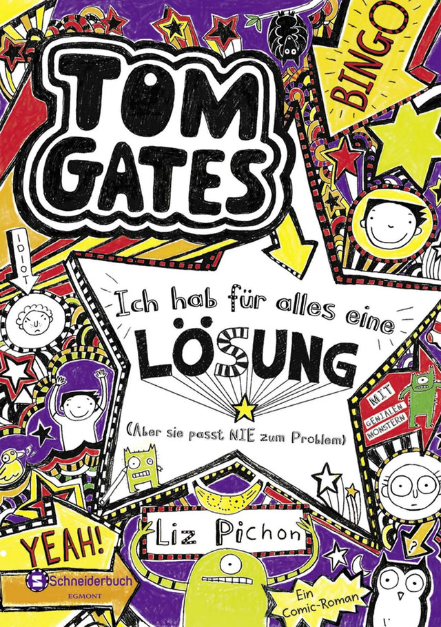 Buchcover von 'Tom Gates, Band 05' - Gebundene Ausgabe von Liz Pichon