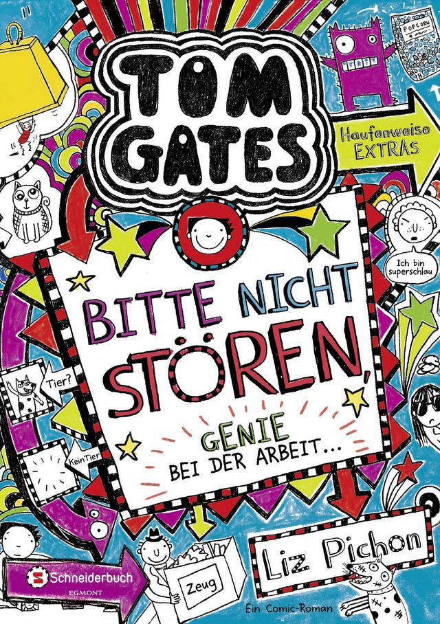 Buchcover von 'Tom Gates, Band 08' - Gebundene Ausgabe von Liz Pichon