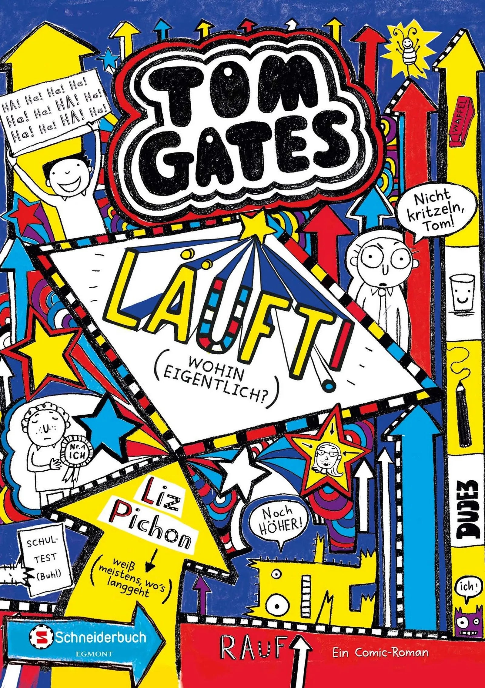Buchcover von 'Tom Gates, Band 09' - Gebundene Ausgabe von Liz Pichon