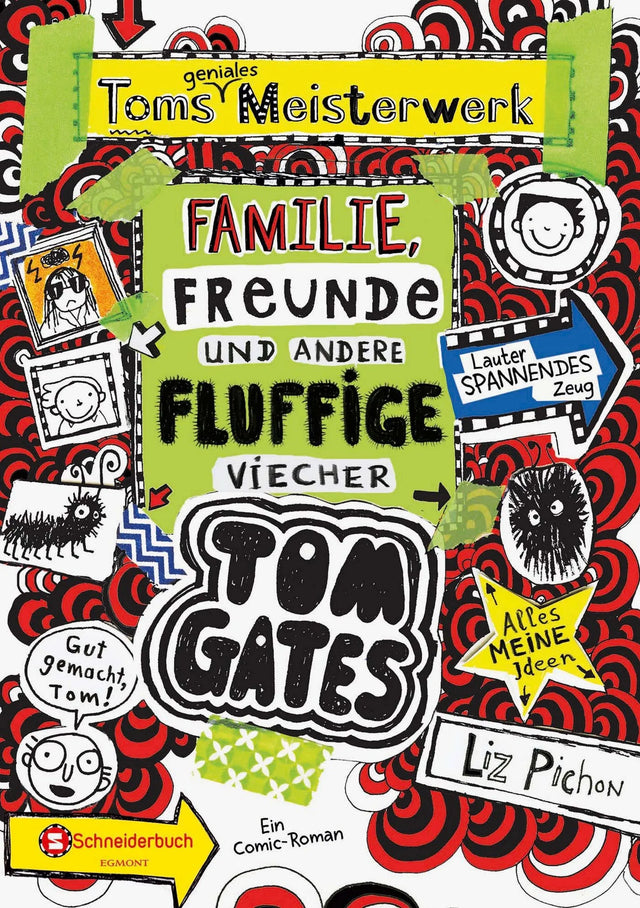 Buchcover von 'Tom Gates, Band 12' - Gebundene Ausgabe von Liz Pichon