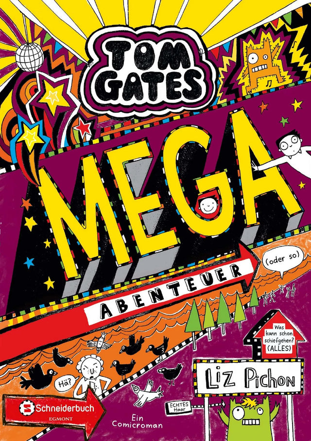 Buchcover von 'Tom Gates, Band 13' - Gebundene Ausgabe von Liz Pichon