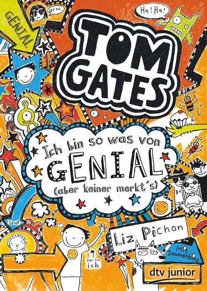 Buchcover von 'Tom Gates: Ich bin so was von genial' - Taschenbuch von Liz Pichon