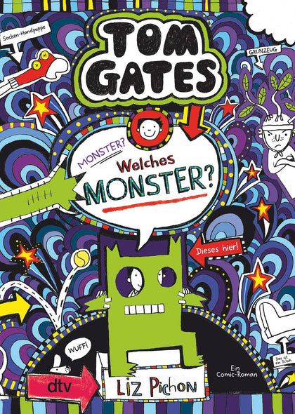 Buchcover von 'Tom Gates: Monster? Welches Monster?' - Taschenbuch von Liz Pichon