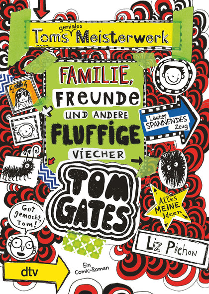 Buchcover von 'Tom Gates: Toms geniales Meisterwerk' - Taschenbuch von Liz Pichon
