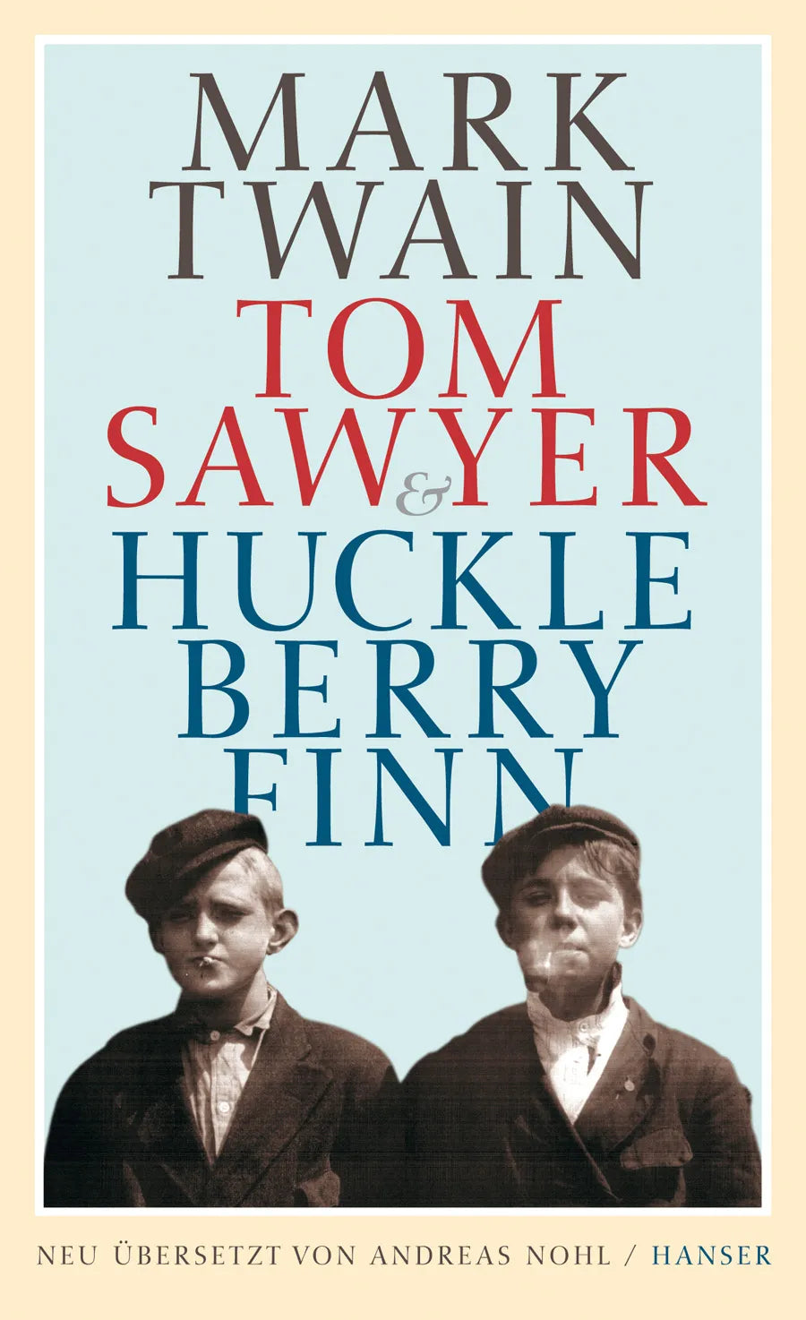Buchcover von 'Tom Sawyer & Huckleberry Finn' - Gebundene Ausgabe von Mark Twain