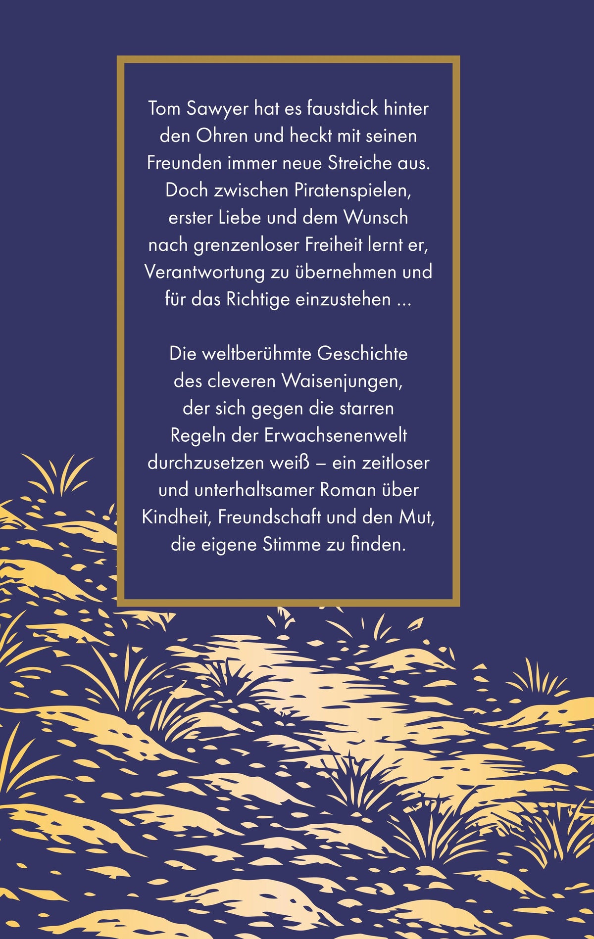 Rückseite: Tom Sawyers Abenteuer (Hardcover)