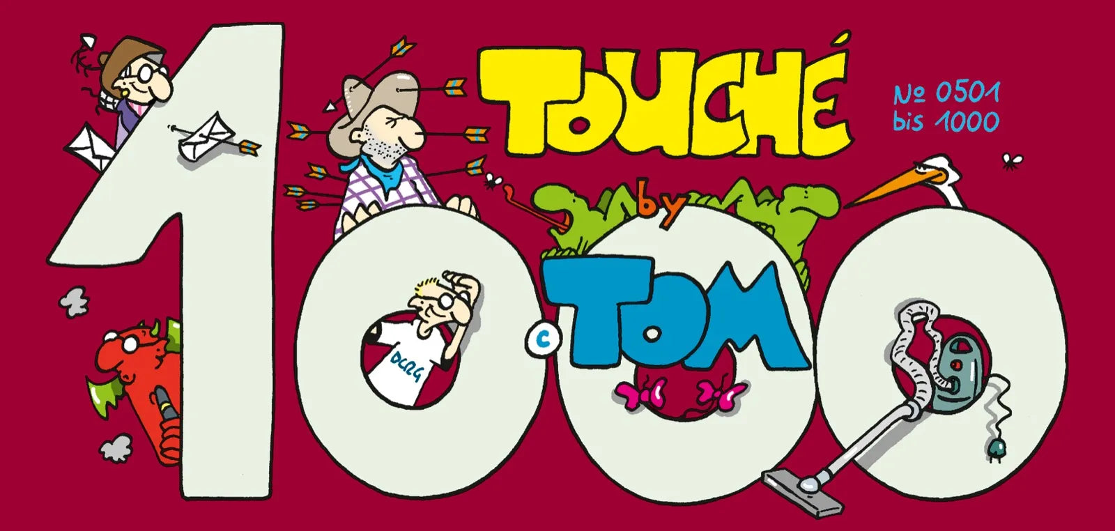 Buchcover von 'Tom Touché 1000' - Taschenbuch von ©TOM