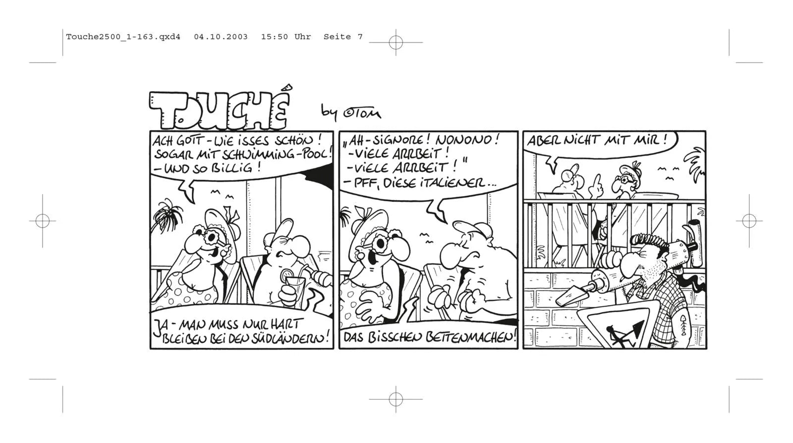 ©TOM - Tom Touché 2500
