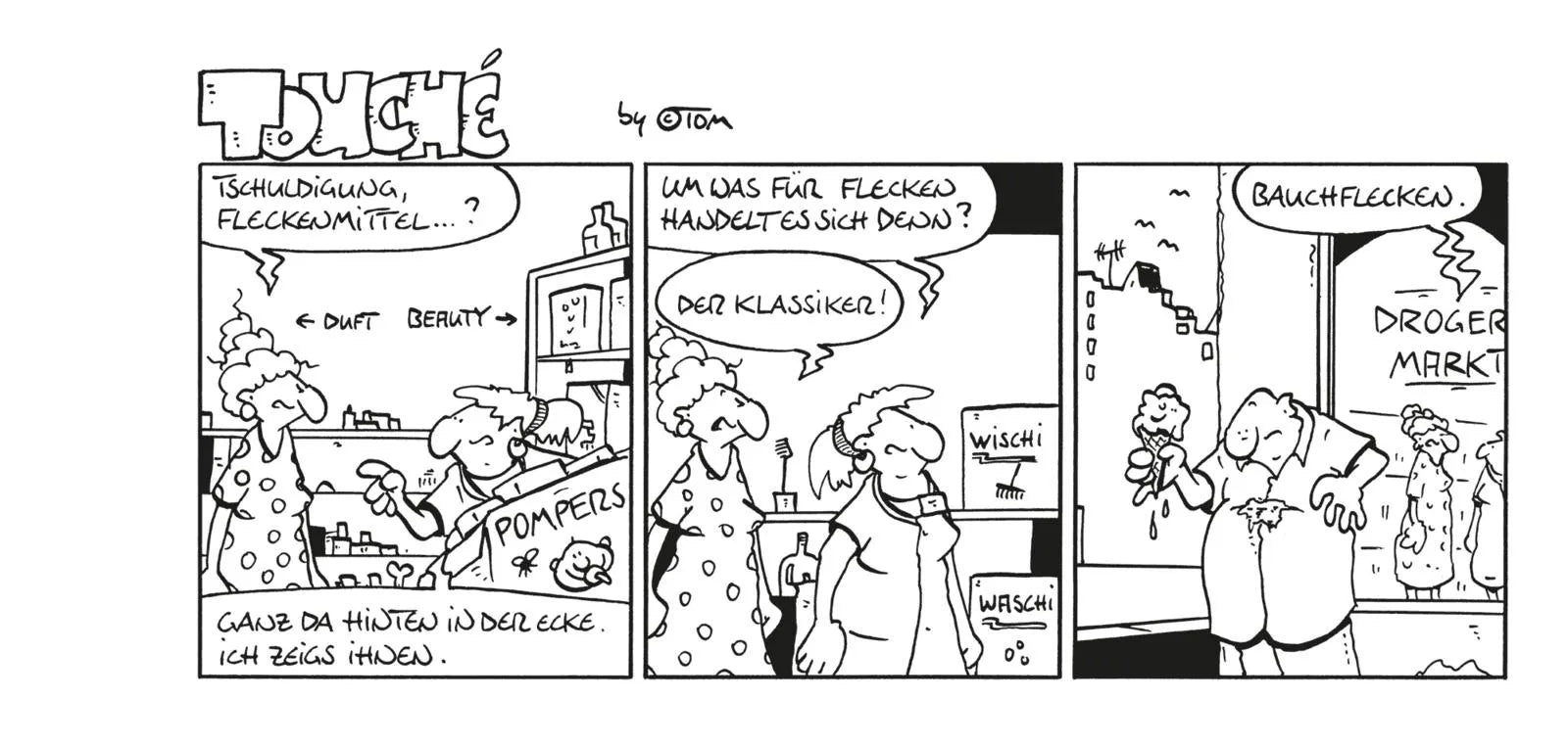 Abbildung von 'TOM Touché 8000: Comicstrips und Cartoons'