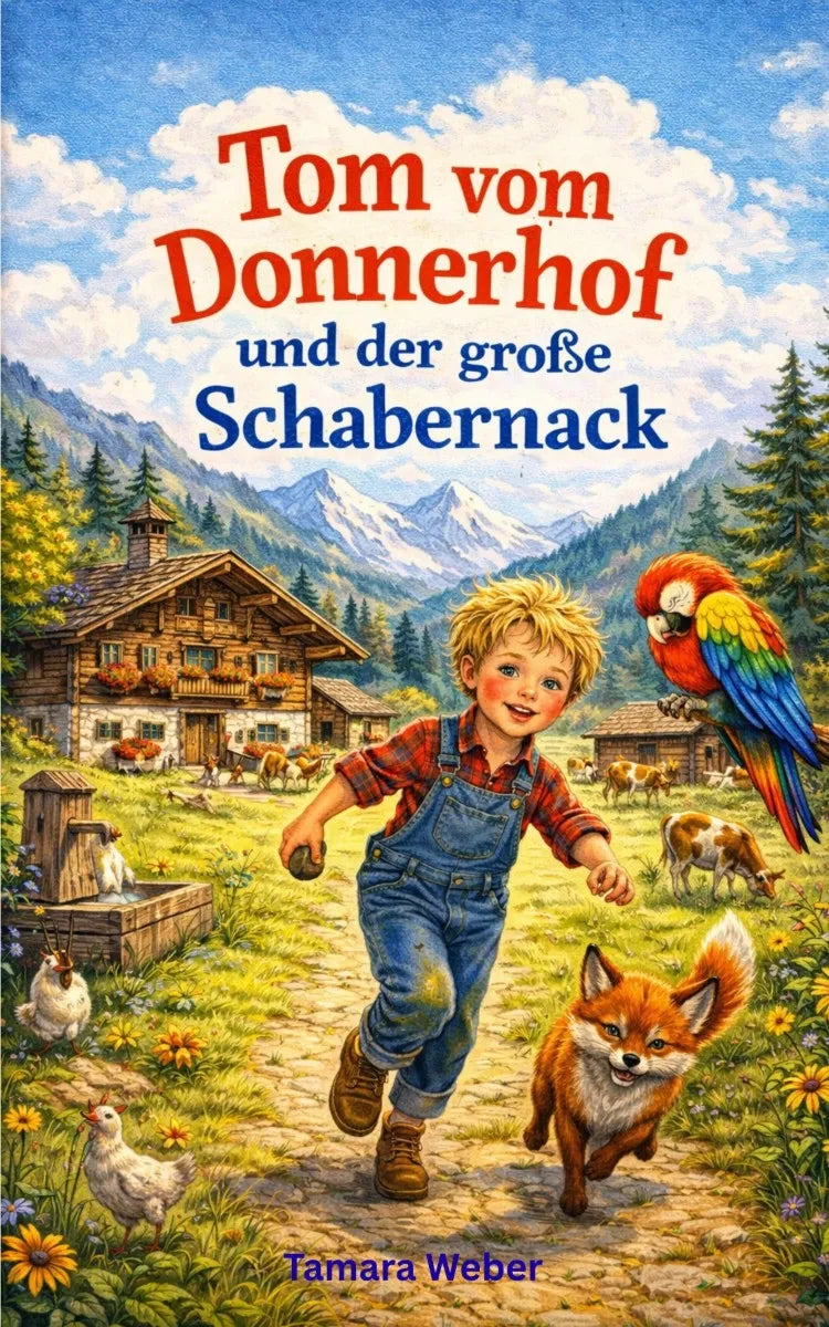 Cover: Tom vom Donnerhof und der große Schabernack (E-Book) von Tamara Weber