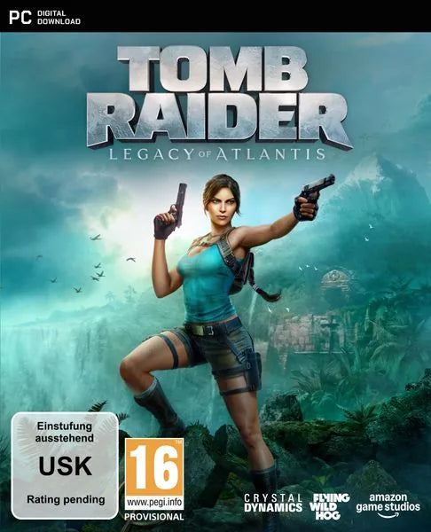 Cover: Tomb Raider: Legacy of Atlantis D1 (CiB) für PC. Publisher: Amazon Game Studios