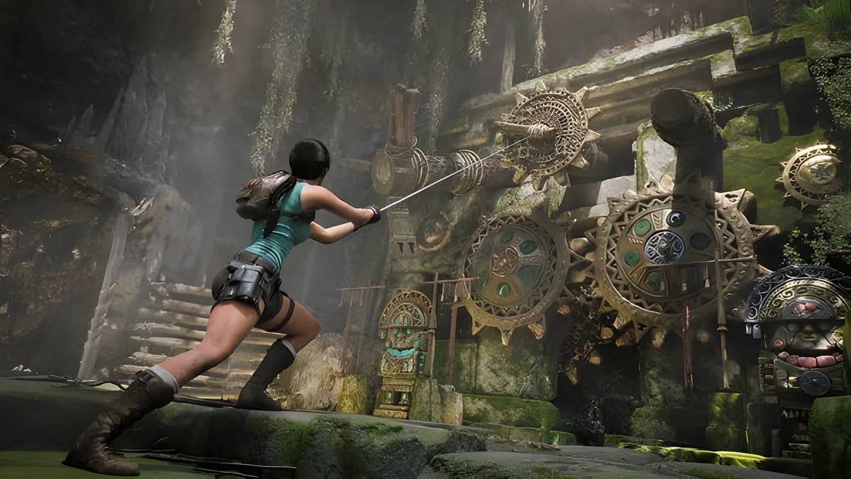 Spielszene 1 aus Tomb Raider: Legacy of Atlantis - Day One Edition PEGI – Nintendo Switch 2