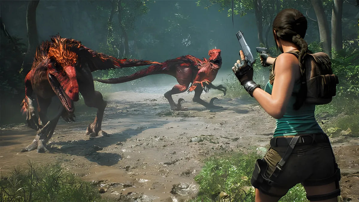Spielszene 2 aus Tomb Raider: Legacy of Atlantis - Day One Edition USK – Nintendo Switch 2