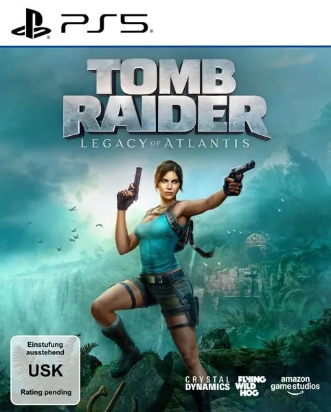 Cover: Tomb Raider - Legacy of Atlantis für Playstation 5. Publisher: PLAION GmbH