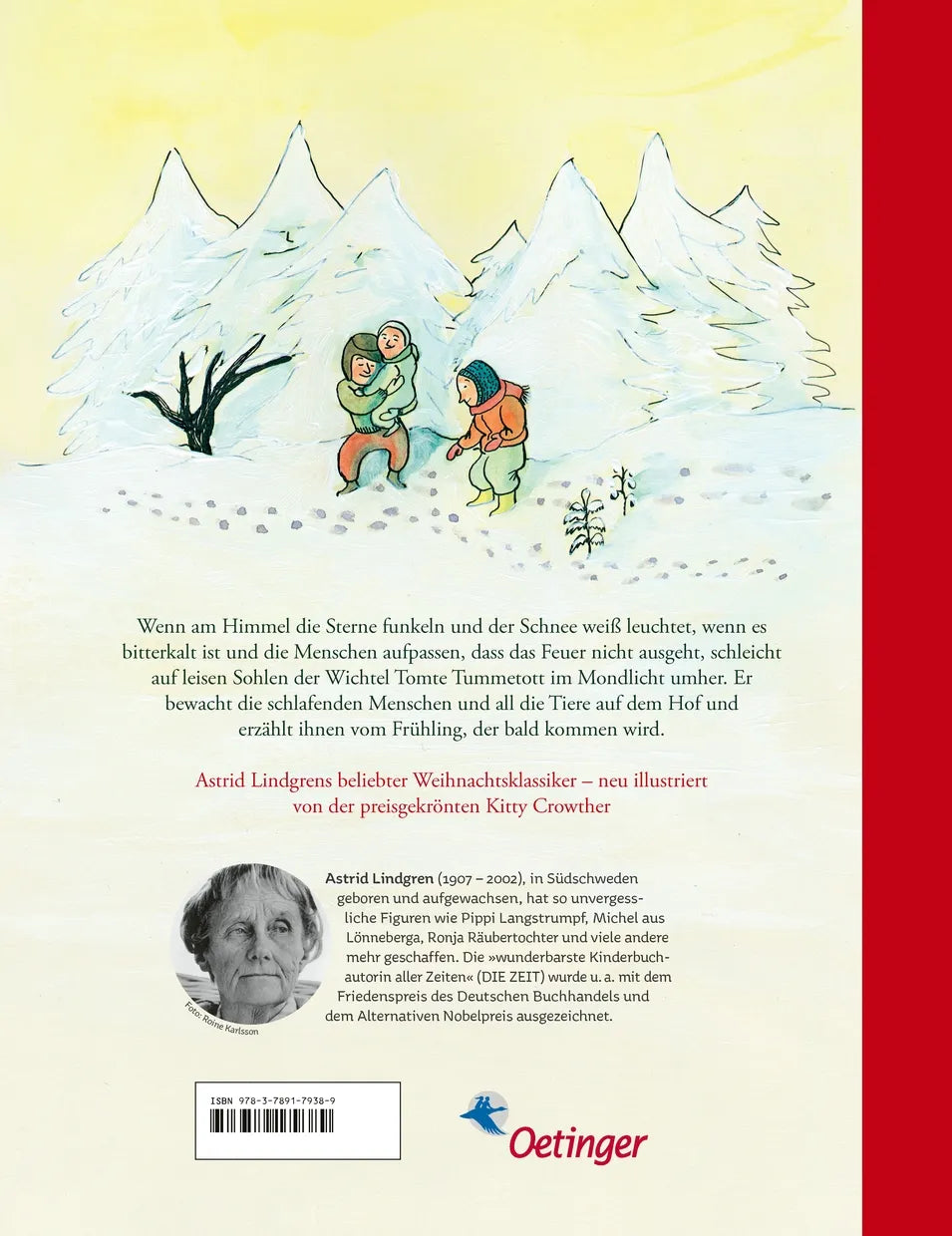 Rückseite: Tomte Tummetott (Hardcover)