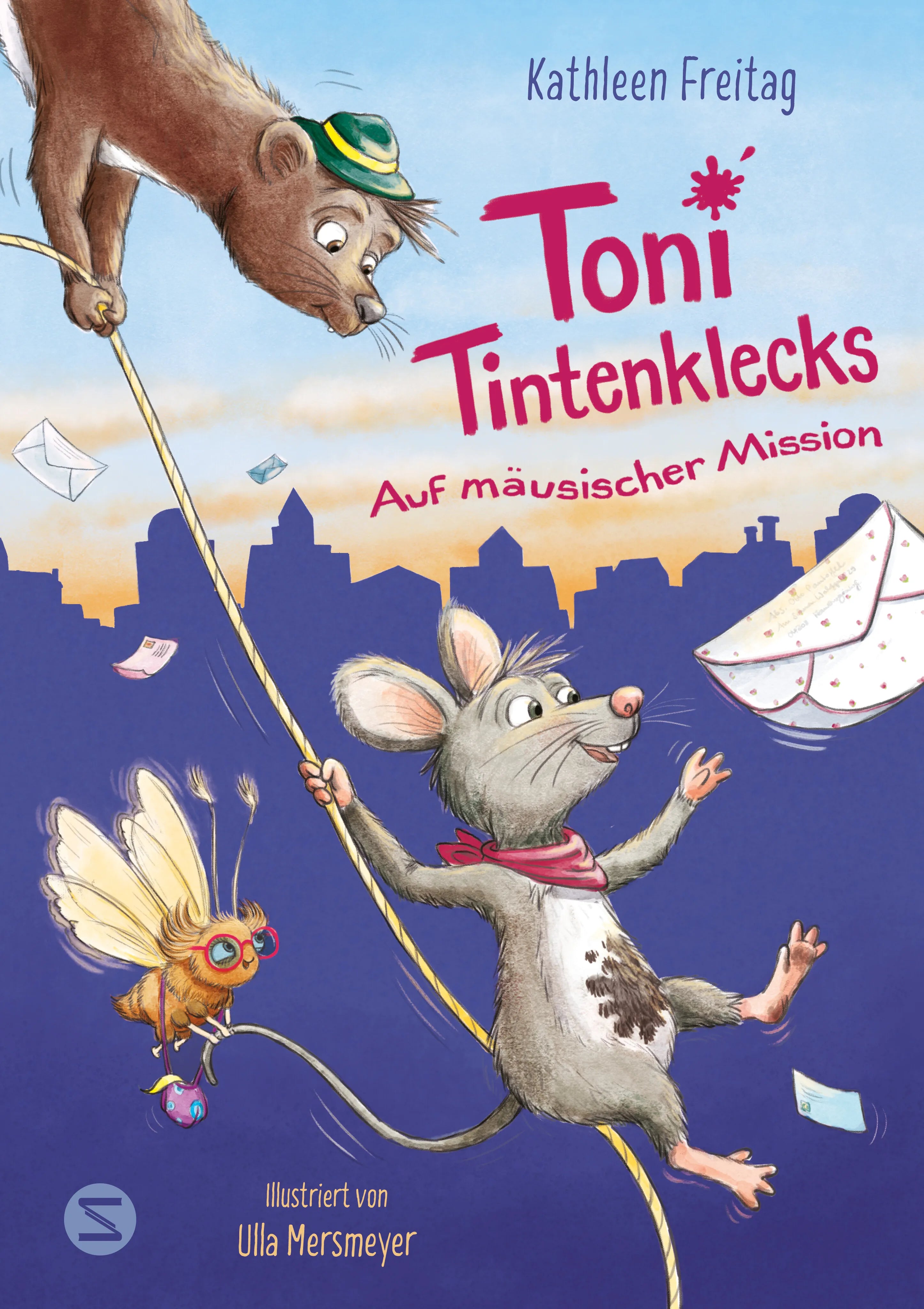 Buchcover von 'Toni Tintenklecks auf mäusischer Mission' - Gebundene Ausgabe von Kathleen Freitag