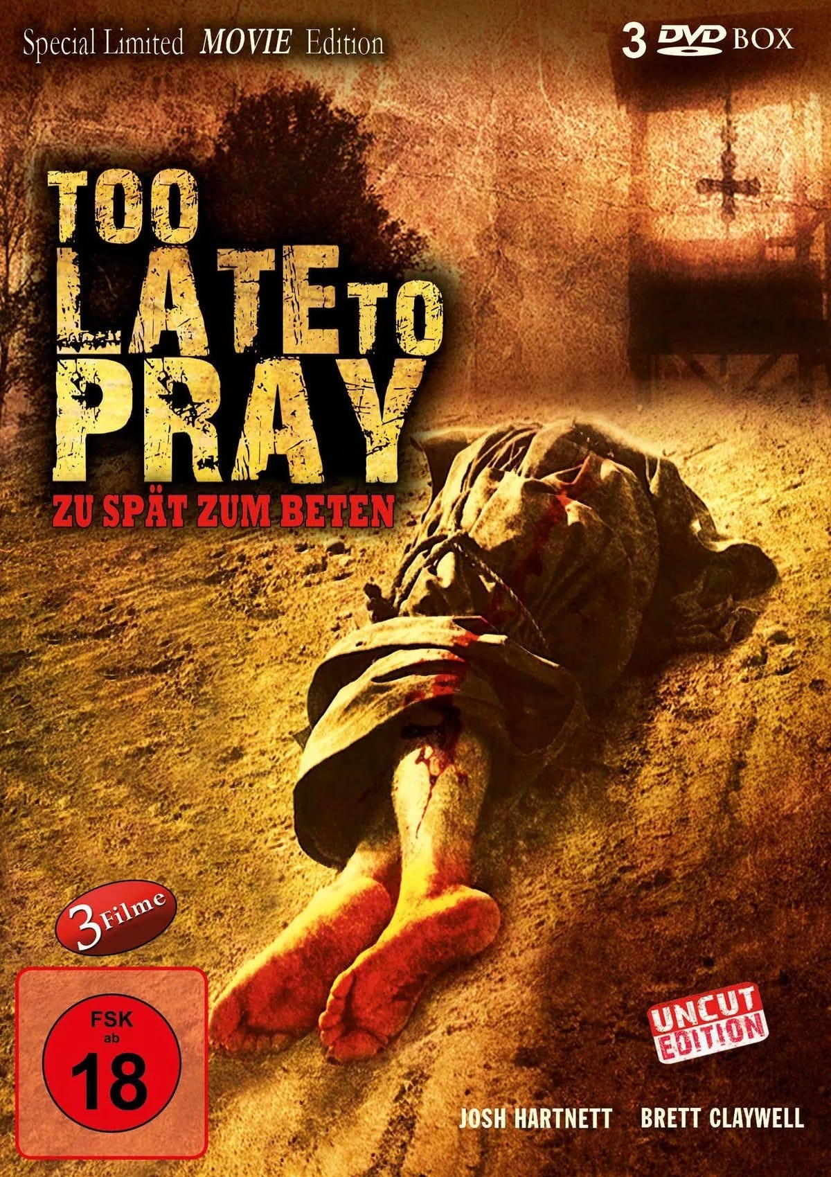 Too Late to Pray (Limited Edition) (uncut) (3 DV - DVD
