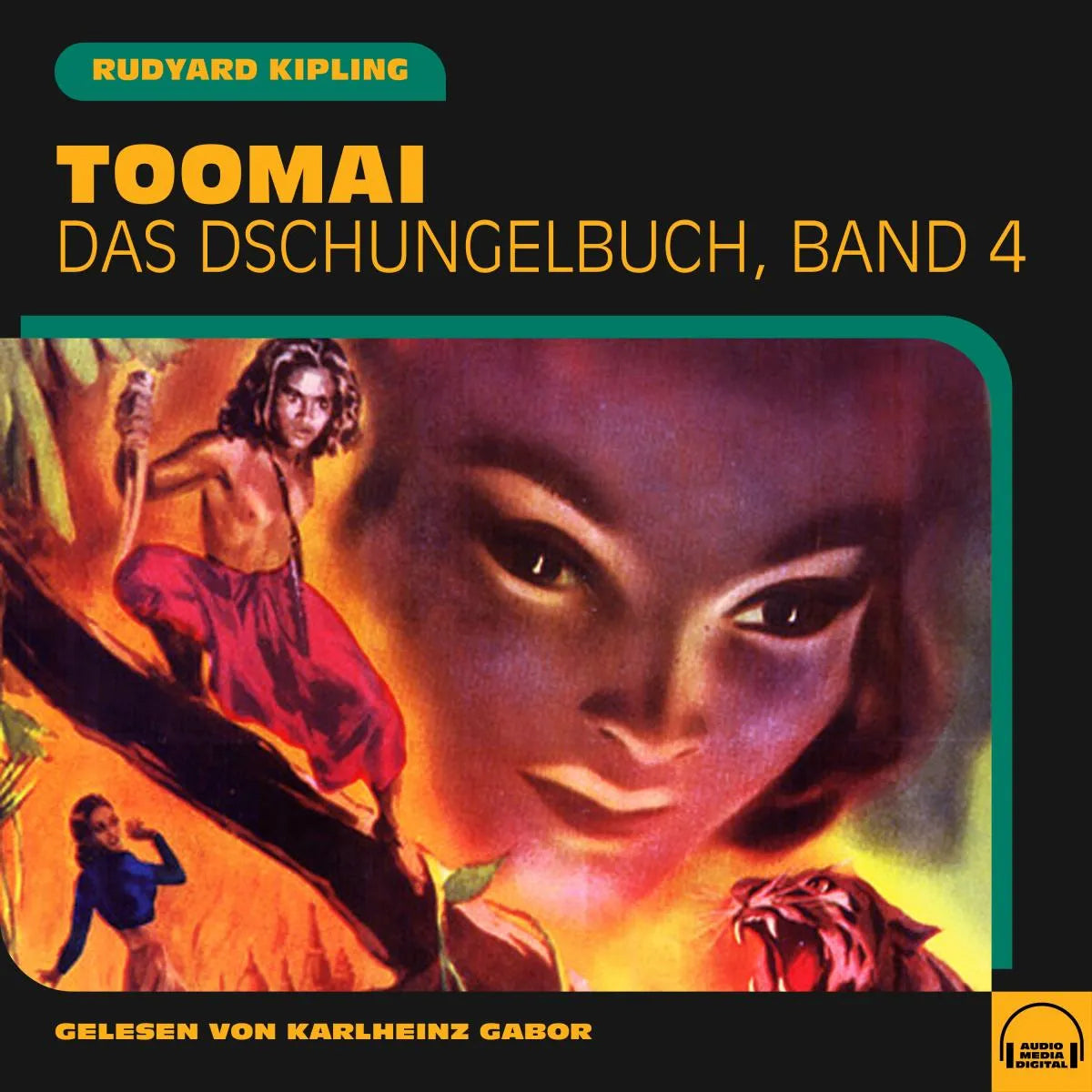 Cover: Toomai (Hörbuch Download) von Rudyard Kipling