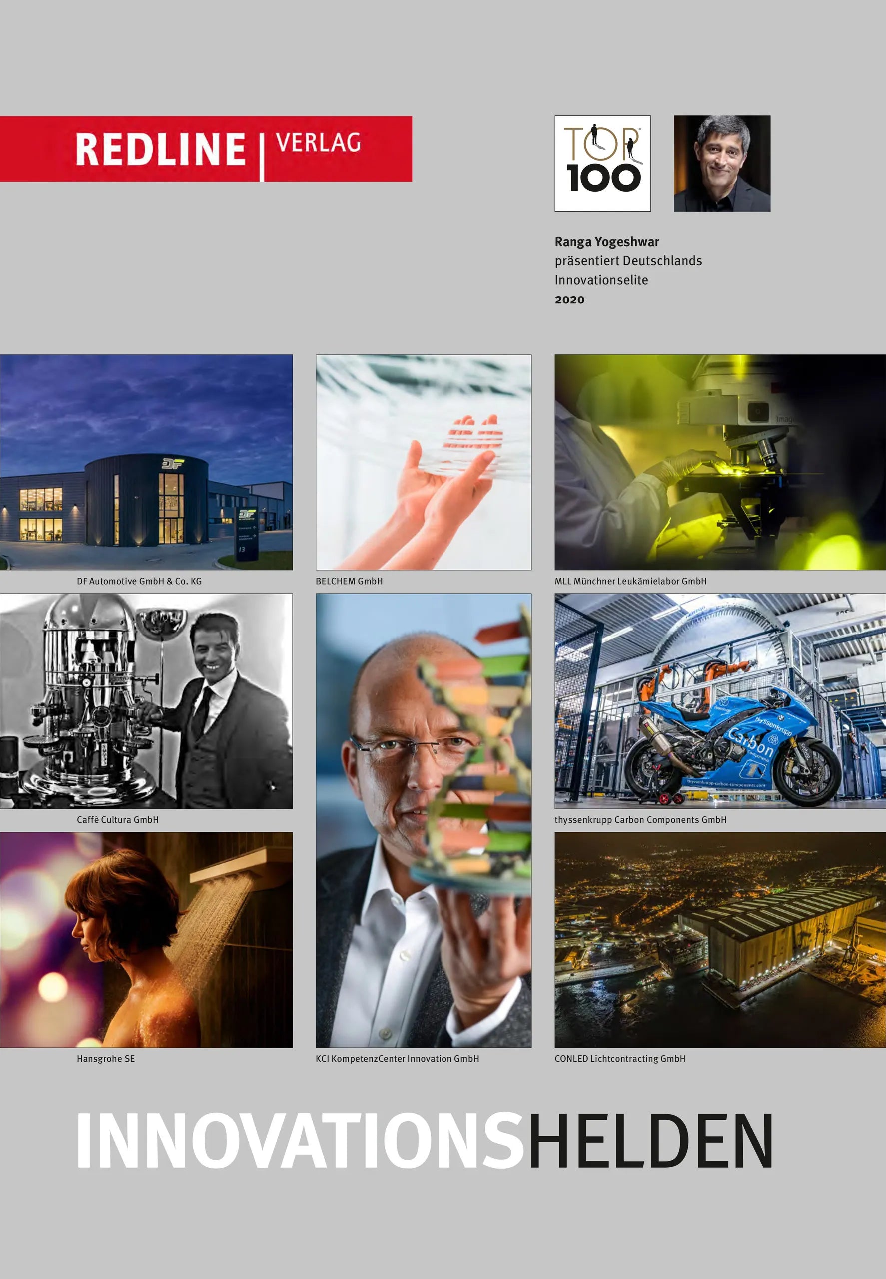 Buchcover von 'Top 100 2020: Innovationshelden' - Gebundene Ausgabe von Ranga Yogeshwar