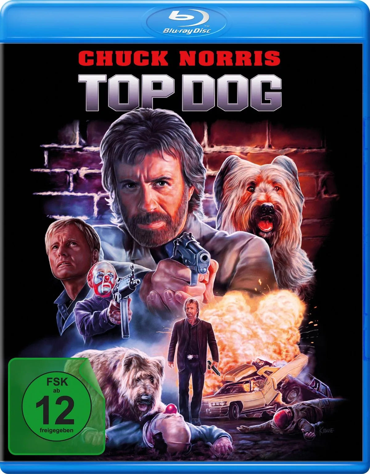 Blu-ray-Cover: Top Dog. Regie: Aaron Norris