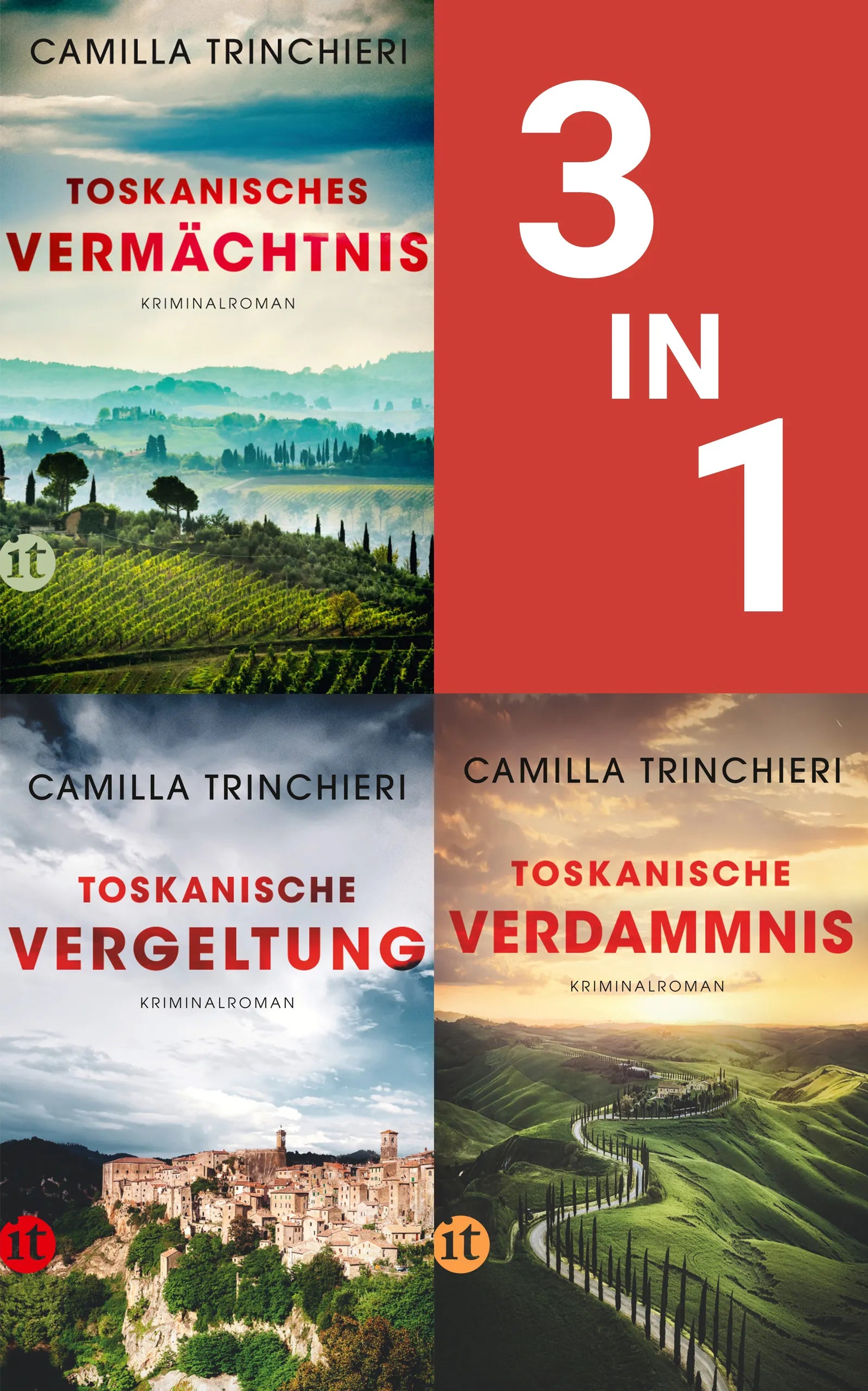 Cover: Toskana-Krimis um den sympathischen Nico Doyle, Ex-Cop des NYPD (E-Book) von Camilla Trinchieri