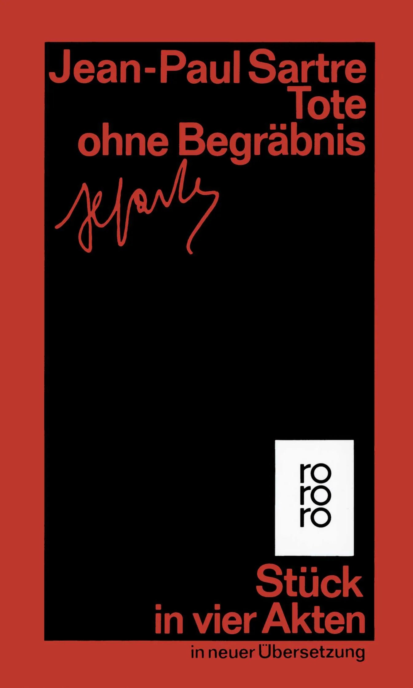 Buchcover von 'Tote ohne Begräbnis' - Taschenbuch von Jean-Paul Sartre