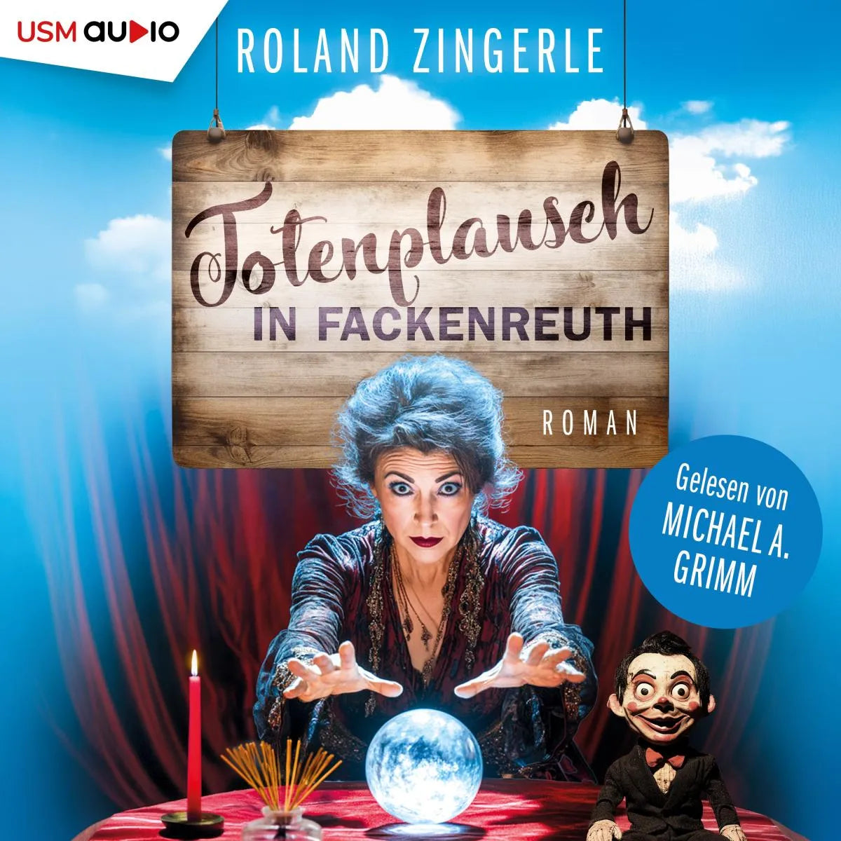 Cover: Totenplausch in Fackenreuth (Hörbuch Download) von Roland Zingerle
