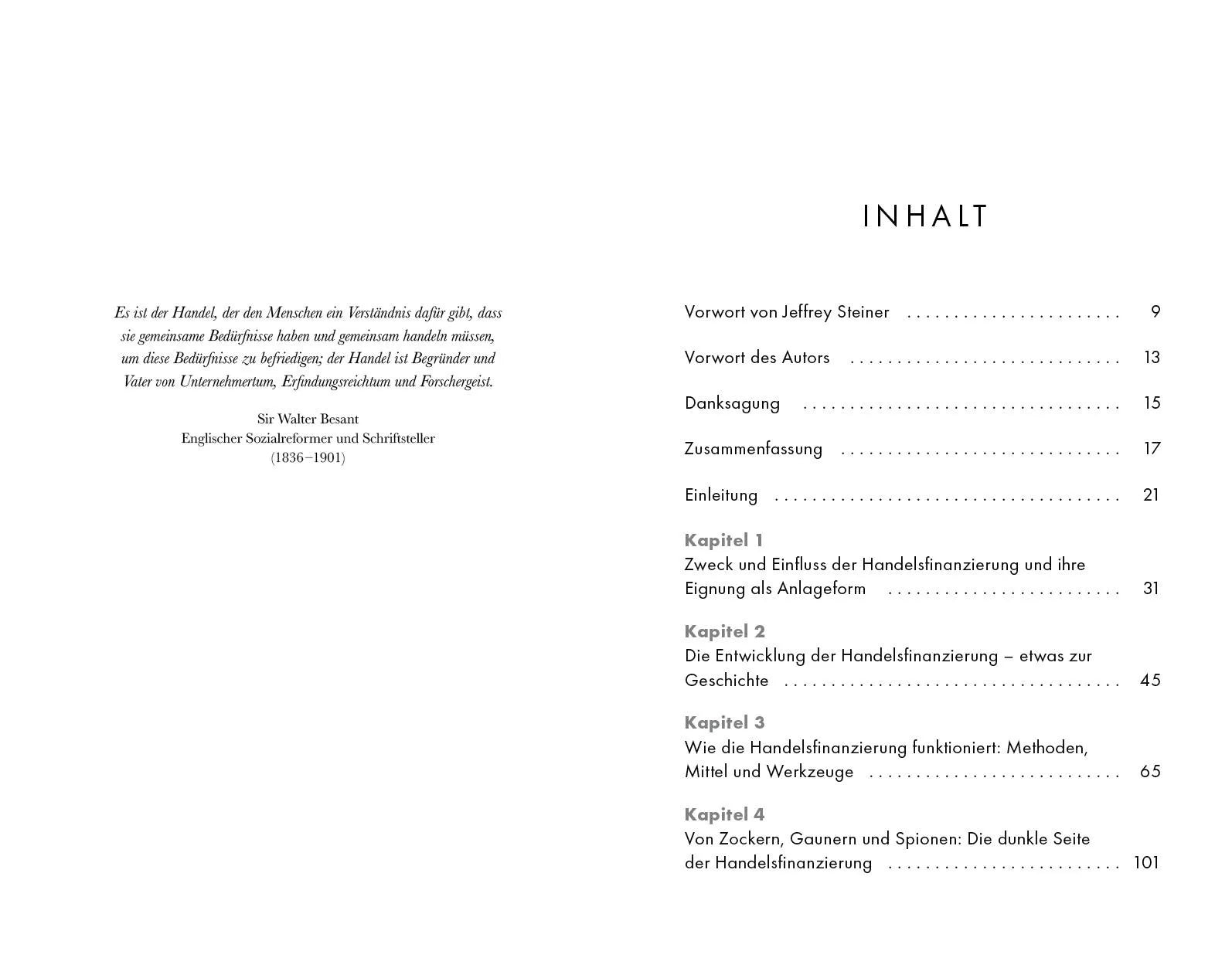 Innenansicht von 'Trade Finance' - Paperback