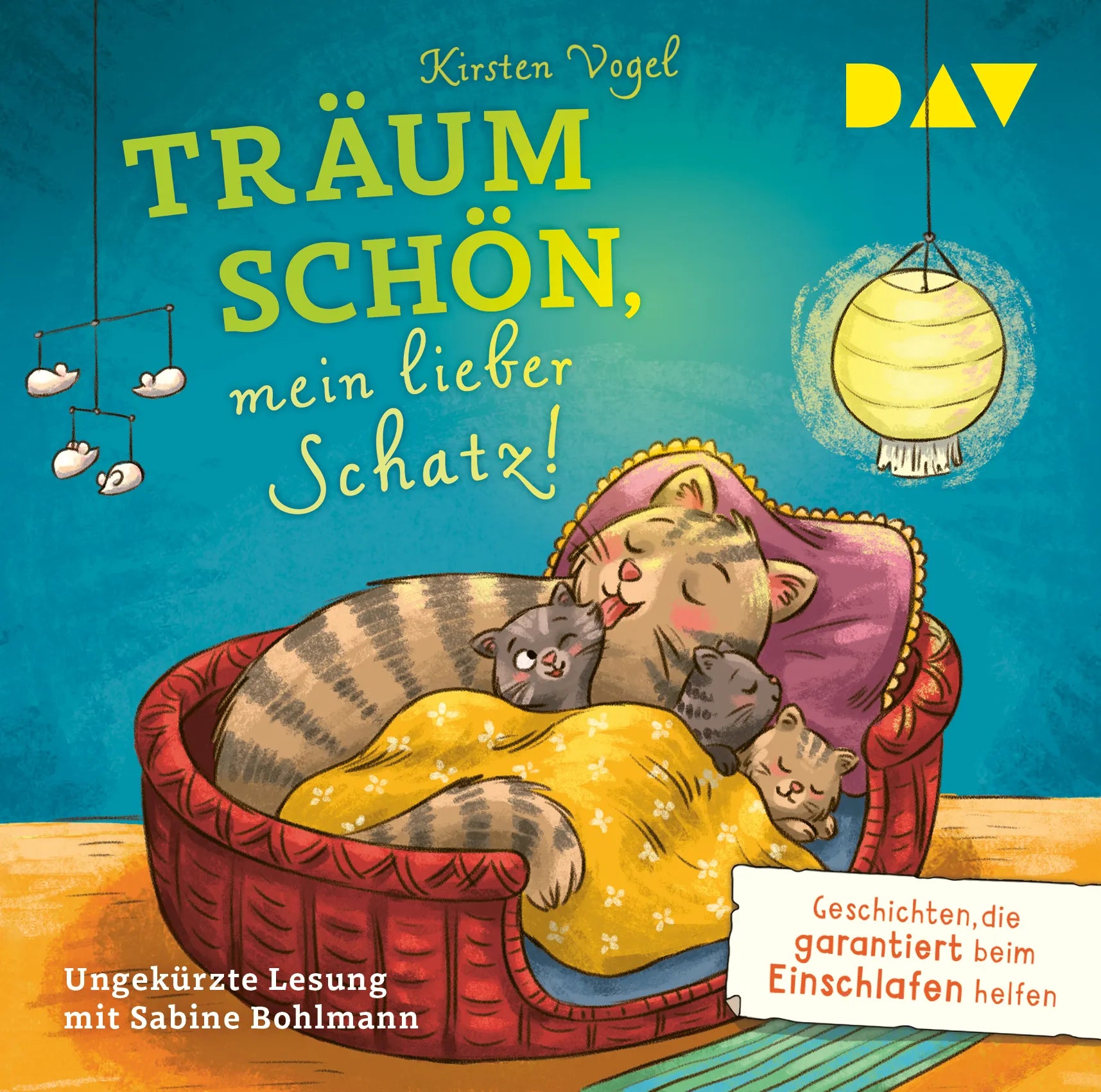 Buchcover von 'Träum schön, mein lieber Schatz! Geschichten, die garantiert beim Einschlafen helfen' - Hörbuch (CD) von Kirsten Vogel